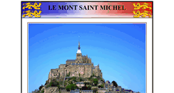 Desktop Screenshot of le-mont-saint-michel.org